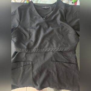 Nursing scrub top